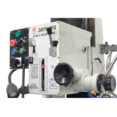 Máquina de trituração de ZAY7045FG Mini Gear Head Metal Drilling com DRO