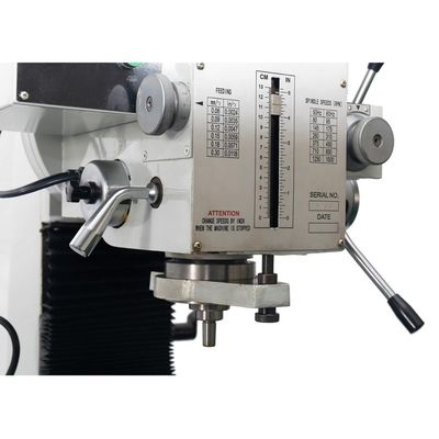 Máquina de trituração de ZAY7045FG Mini Gear Head Metal Drilling com DRO
